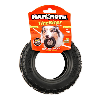 Tirebiter Advanced Rubber Dog Toy, Large, 6"